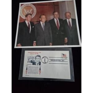 1990 COLLECTOR SERIES:REAGAN,Nixon,Ford,Bush& Inauguration Day issue Stamp‎ Iss.